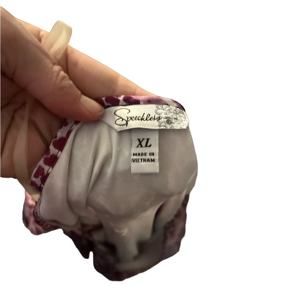 Speechless Purple Printed Dress - Picture 5 of 10